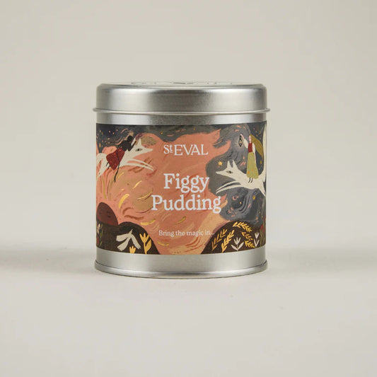 St Eval - Figgy Pudding Christmas Candle Tin