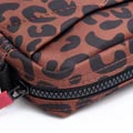 Roka - Scarlet Leopard Print Bond Recycled Canvas - Small