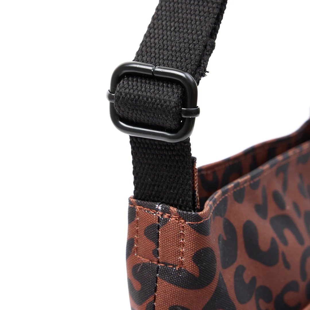 Roka - Scarlet Leopard Print Kennington B Recycled Canvas - Medium