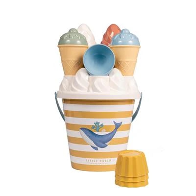 Little Dutch - Ice Cream Bucket Set - Ocean Dreams Blue