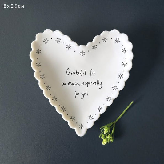 East of India - Scallop Heart Dish - Grateful For So Much