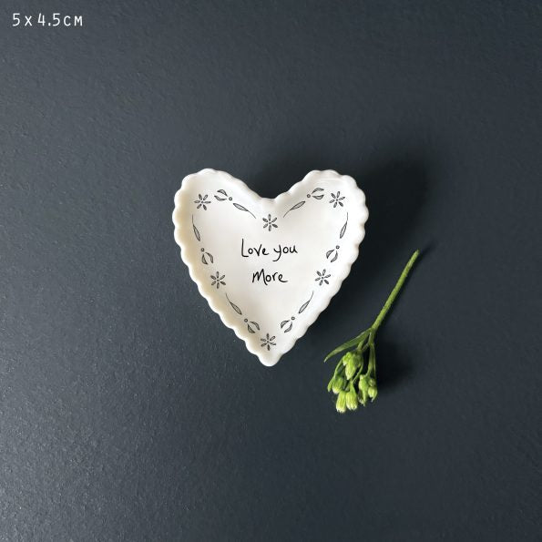East of India - Scallop Heart Dish - Love you More