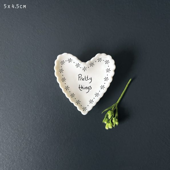 East of India - Scallop Heart Dish - Pretty Things