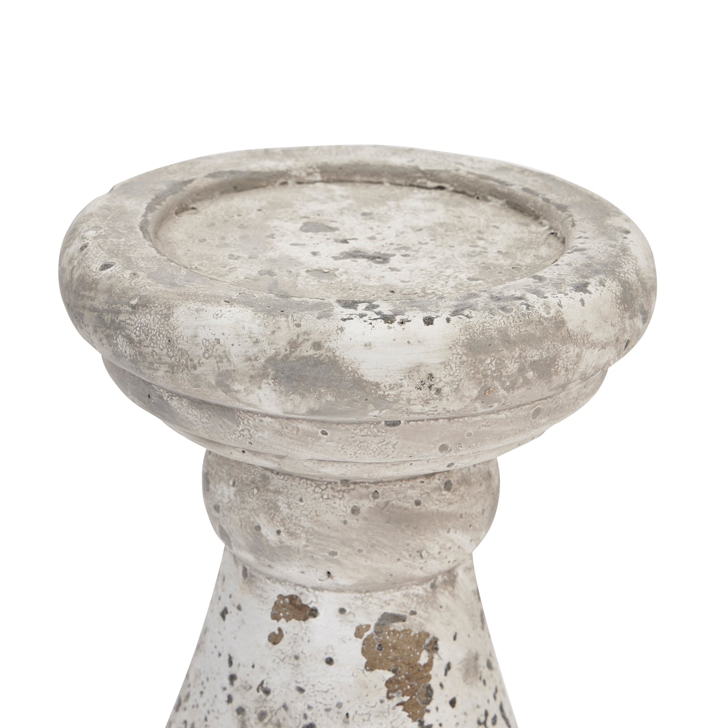 Stone Ceramic Candle Holder - Large