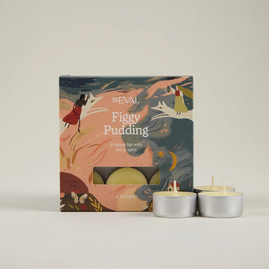 St Eval - Figgy Pudding Christmas Scented Tea Lights