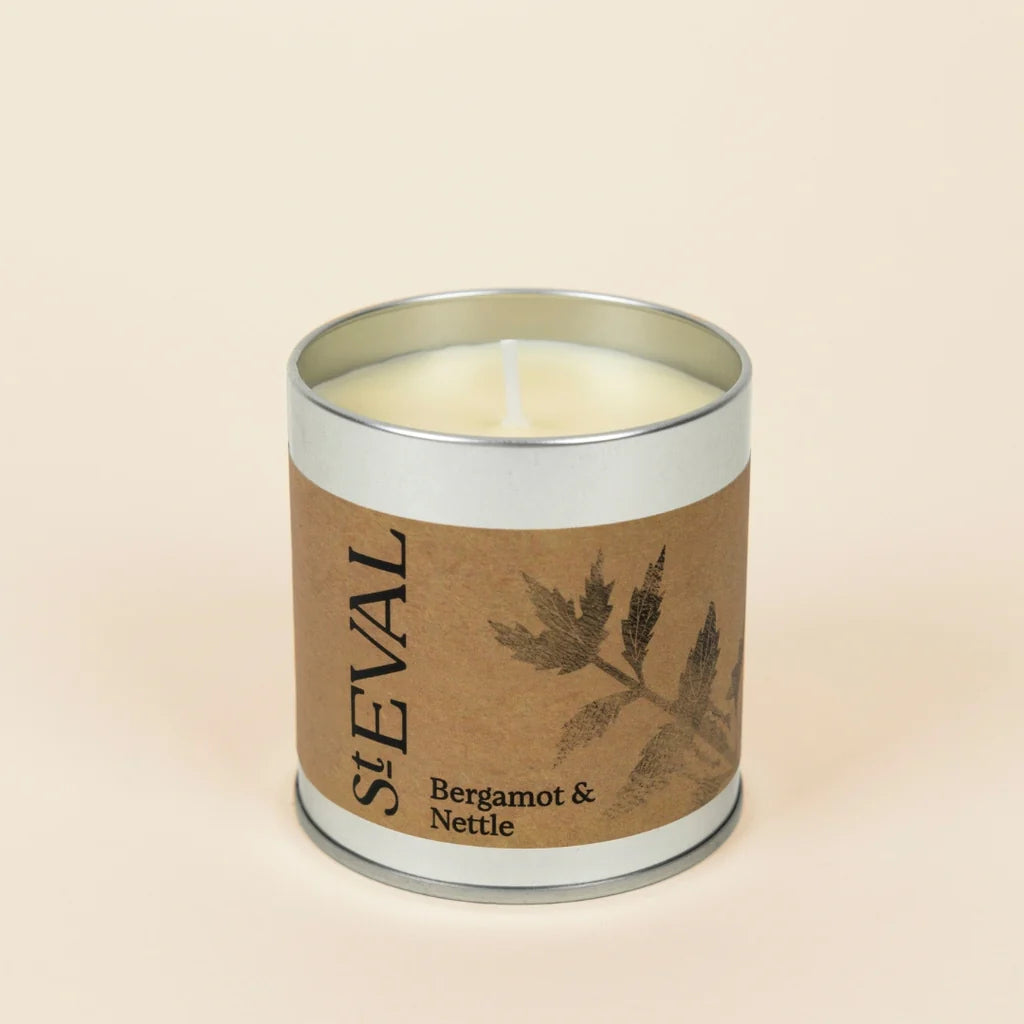 St Eval - Bergamot & Nettle Scented Candle Tin