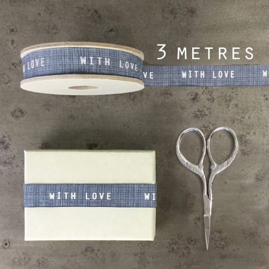East of India - 3m Geometric Ribbon - With Love