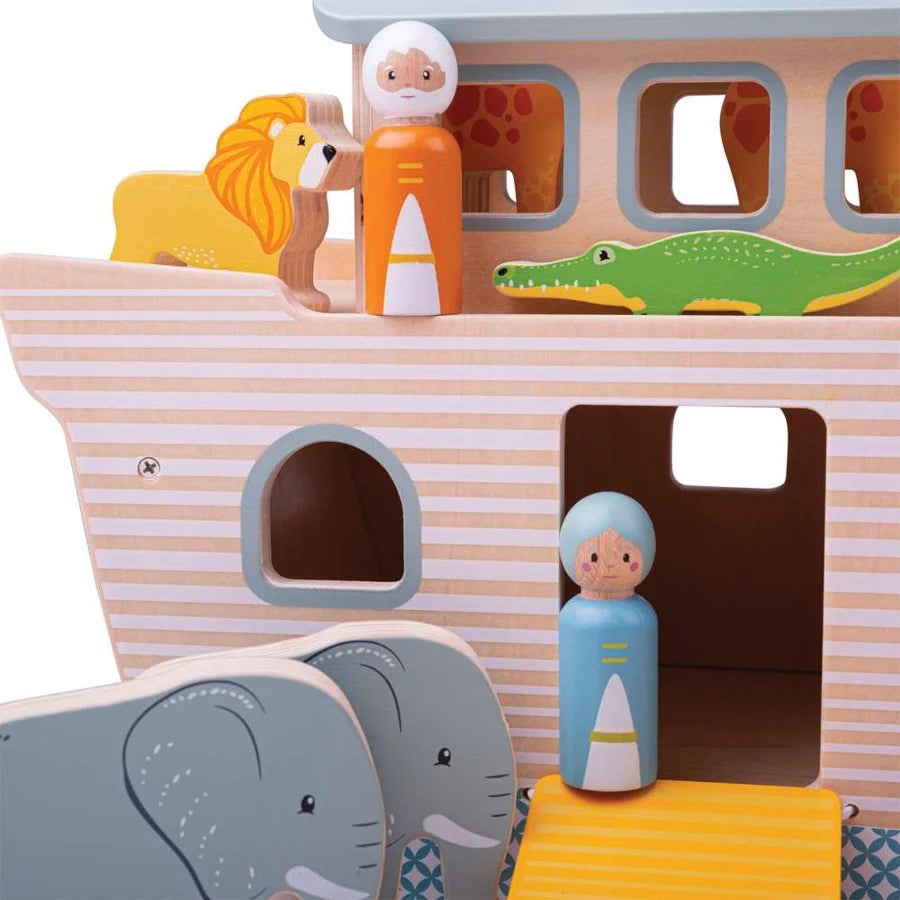 Bigjigs Toys - Wooden Noahs Ark
