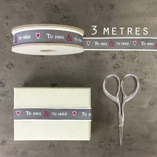 East of India - 3m Ribbon - To Have And To Hold