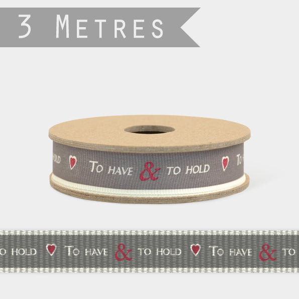 East of India - 3m Ribbon - To Have And To Hold