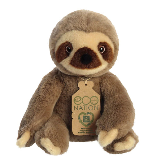 Aurora - Eco Nation Sloth - Recycled Soft Toy