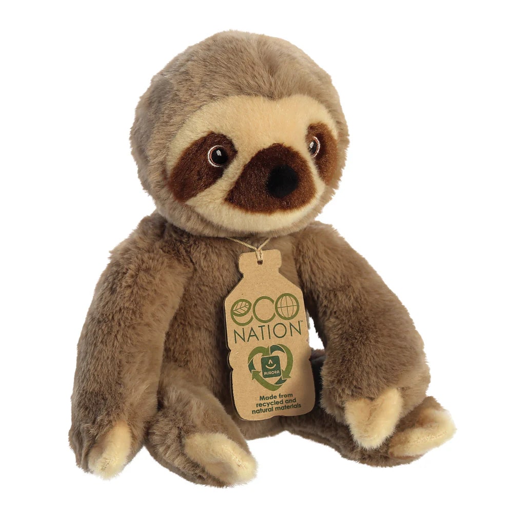 Aurora - Eco Nation Sloth - Recycled Soft Toy