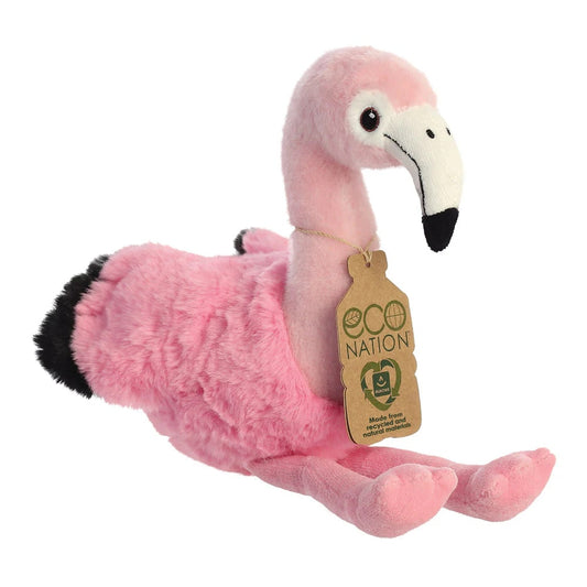 Aurora - Eco Nation Flamingo - Recycled Soft Toy