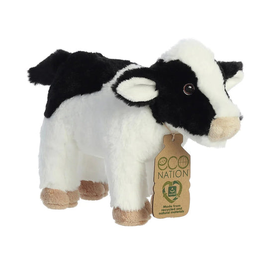 Aurora - Eco Nation Cow - Recycled Soft Toy