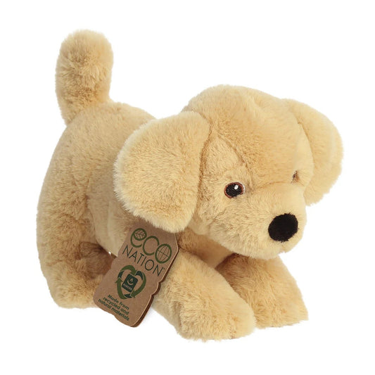 Aurora - Eco Nation Yellow Labrador Dog - Recycled Soft Toy