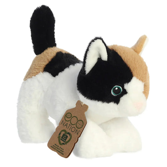 Aurora - Eco Nation Calico Cat - Recycled Soft Toy