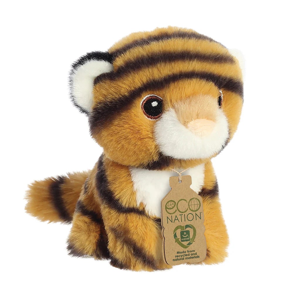 Aurora - Eco Nation Mini Tiger - Recycled Soft Toy