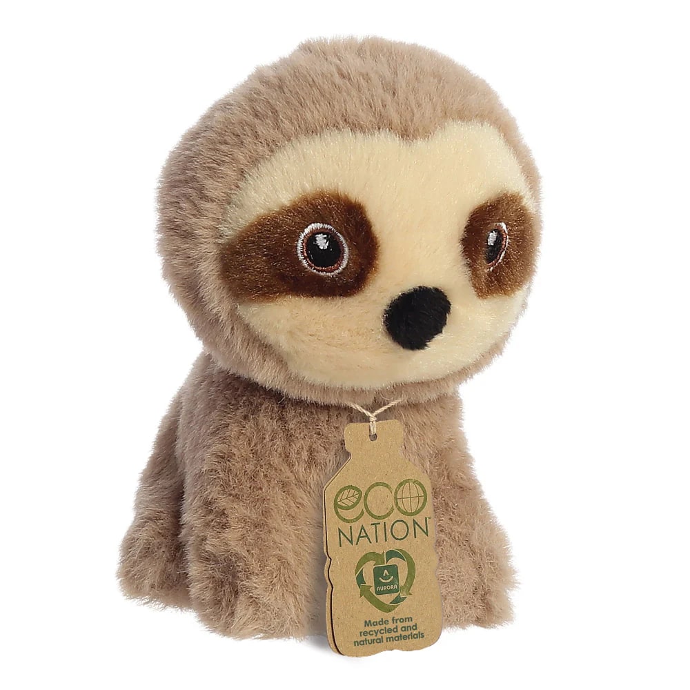 Aurora - Eco Nation Mini Sloth - Recycled Soft Toy