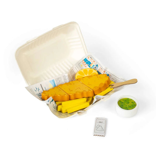Bigjigs - Wooden Fish and Chips