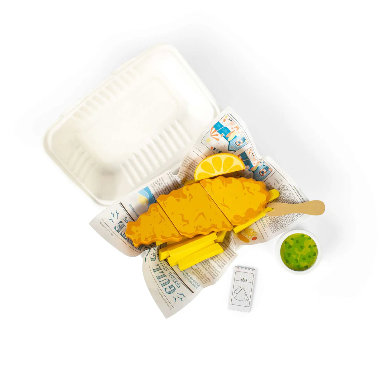 Bigjigs - Wooden Fish and Chips