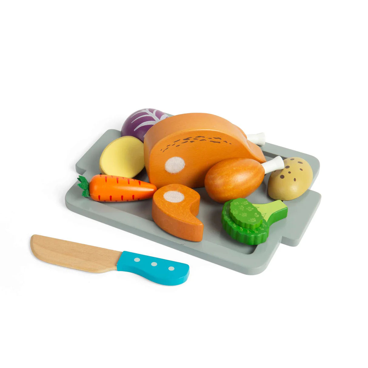 Bigjigs - Wooden Roast Dinner Set