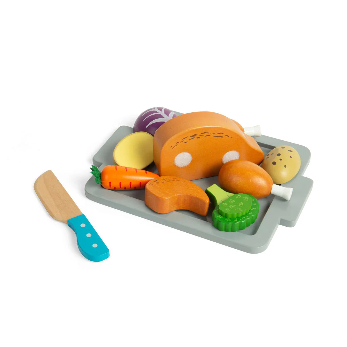 Bigjigs - Wooden Roast Dinner Set
