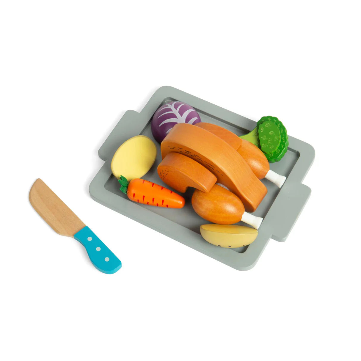 Bigjigs - Wooden Roast Dinner Set