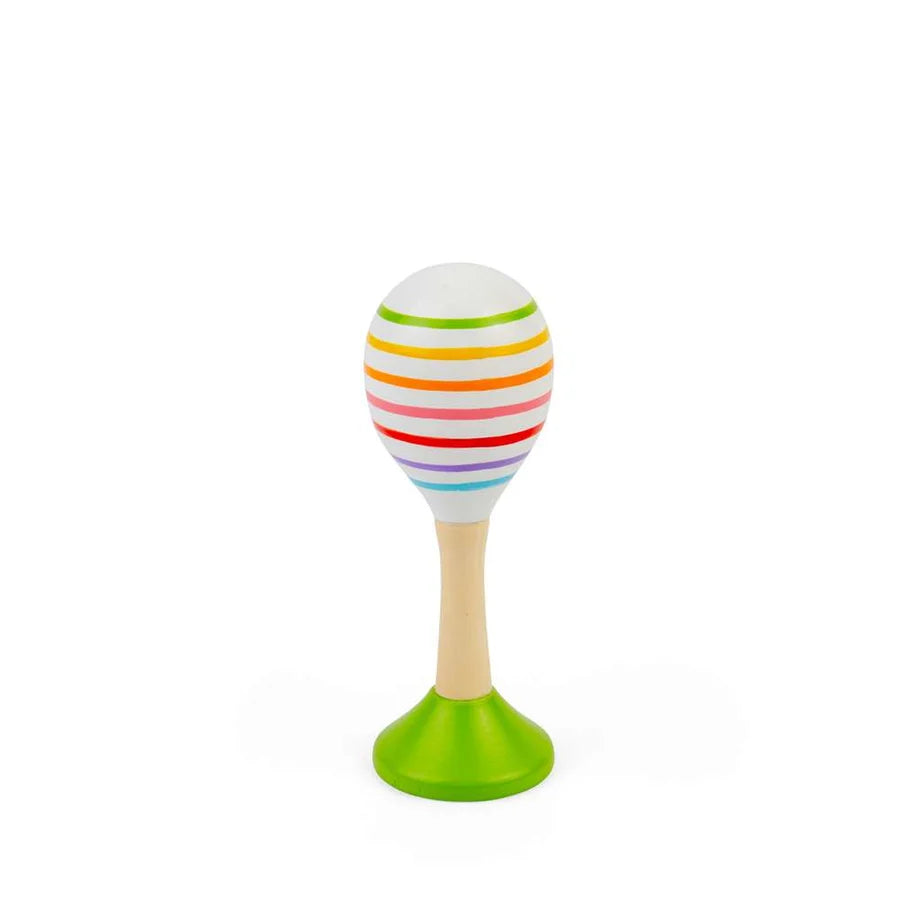 Bigjigs Toys - Junior Maracas (One Pair - Colour Chosen at Random)