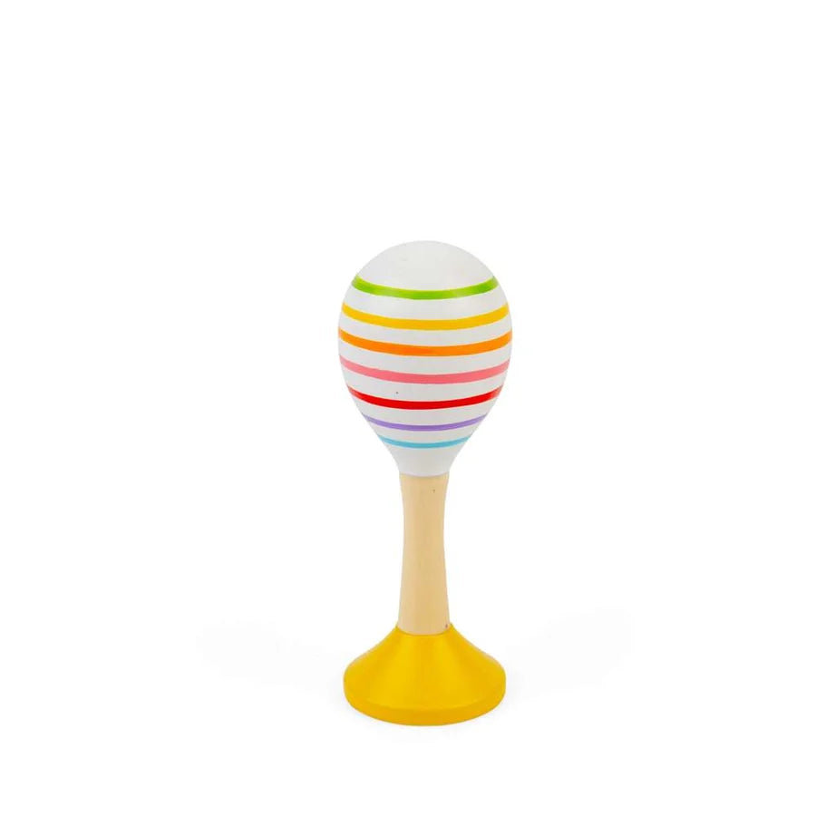 Bigjigs Toys - Junior Maracas (One Pair - Colour Chosen at Random)