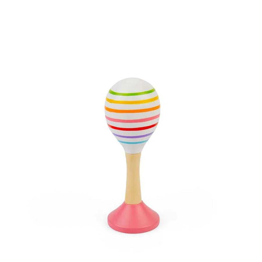 Bigjigs Toys - Junior Maracas (One Pair - Colour Chosen at Random)