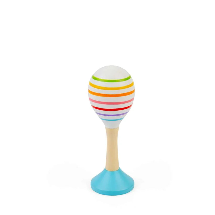 Bigjigs Toys - Junior Maracas (One Pair - Colour Chosen at Random)