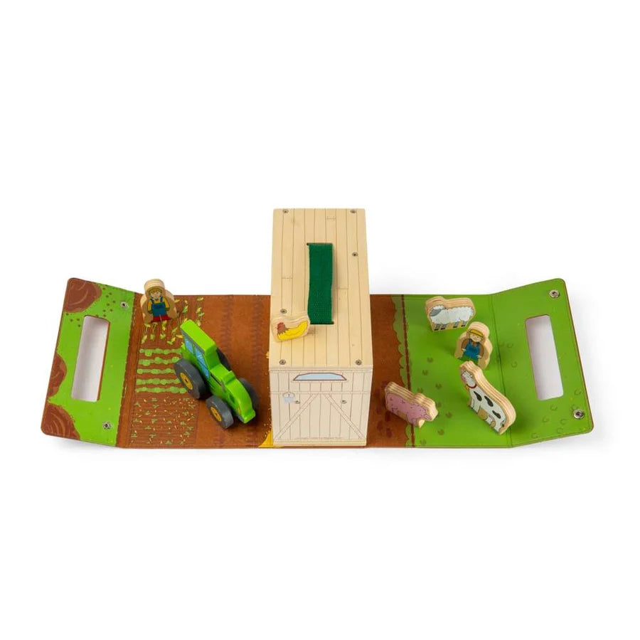 Bigjigs Toys - Farm On The Go