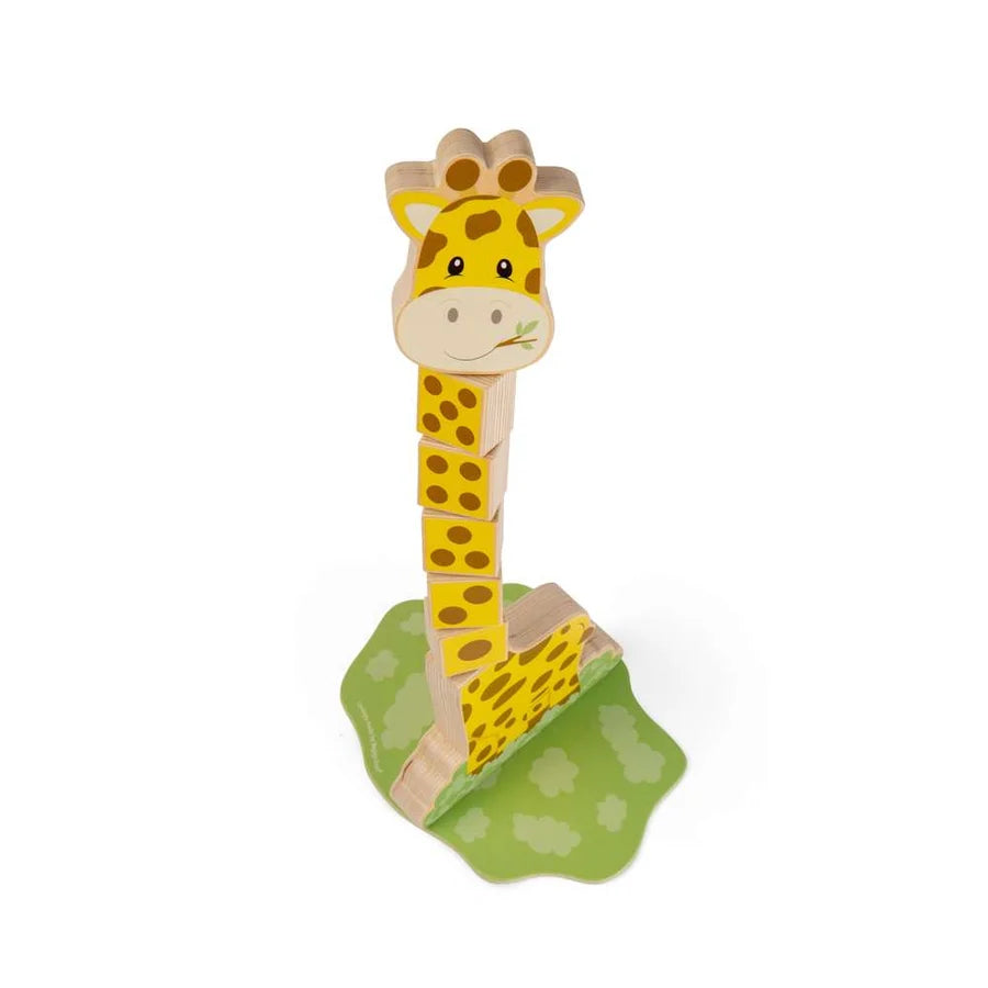 Bigjigs Toys - Counting Wobble Neck Giraffe