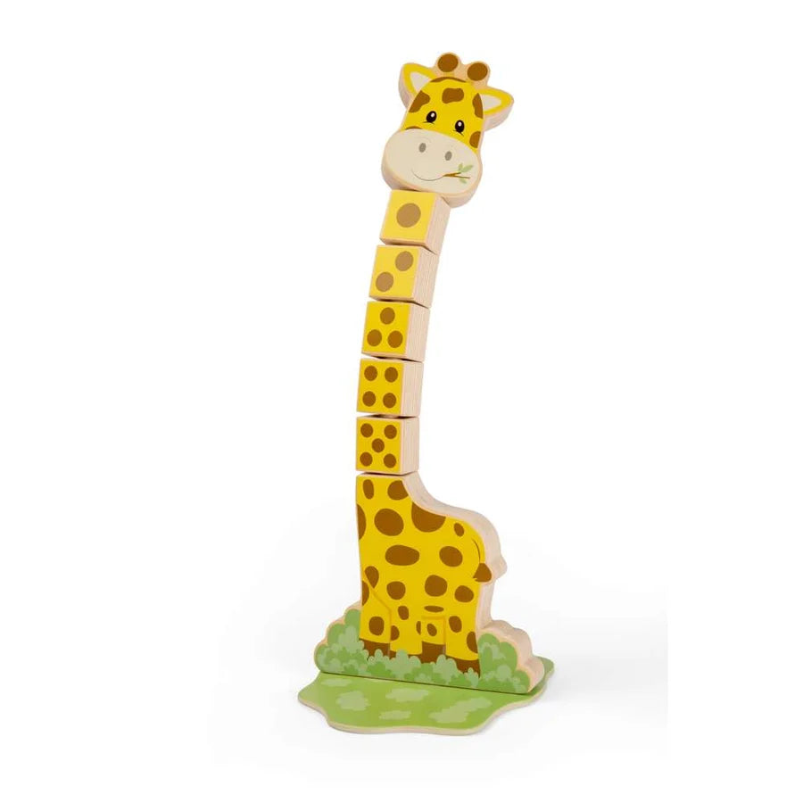 Bigjigs Toys - Counting Wobble Neck Giraffe