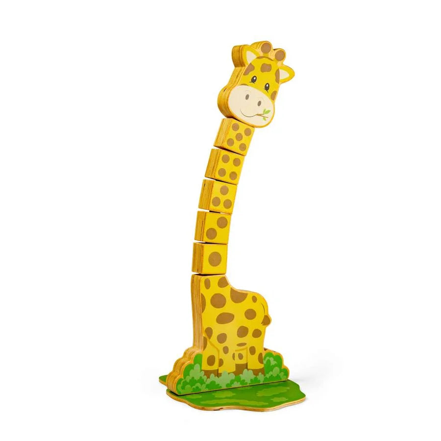 Bigjigs Toys - Counting Wobble Neck Giraffe