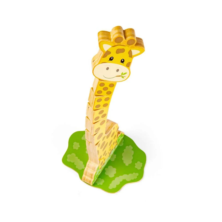 Bigjigs Toys - Counting Wobble Neck Giraffe