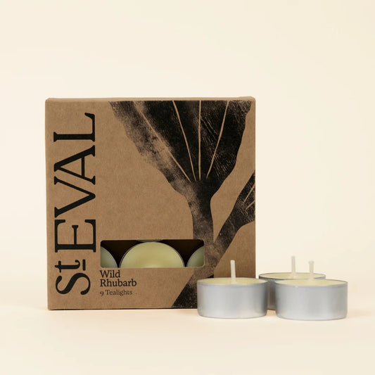 St Eval - Wild Rhubarb Scented Tealights
