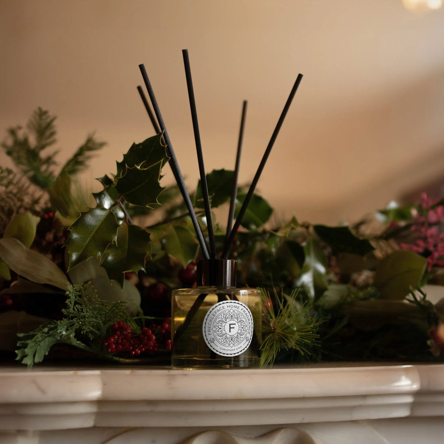 Freckleface - 'Pomegranate Black' Reed Diffuser