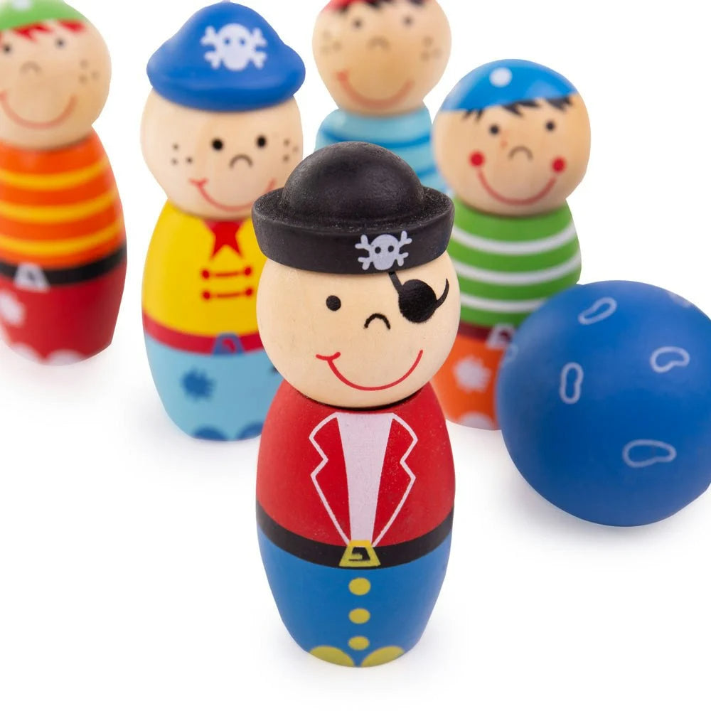 Bigjigs Toys - Wooden Pirate Skittles