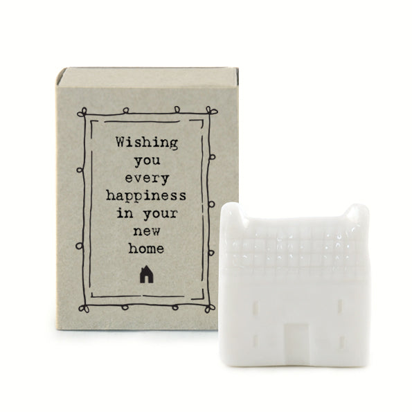 East of India - Matchbox  Porcelain House - New Home