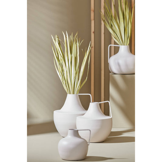 Mery Cream Deco Vase - Small