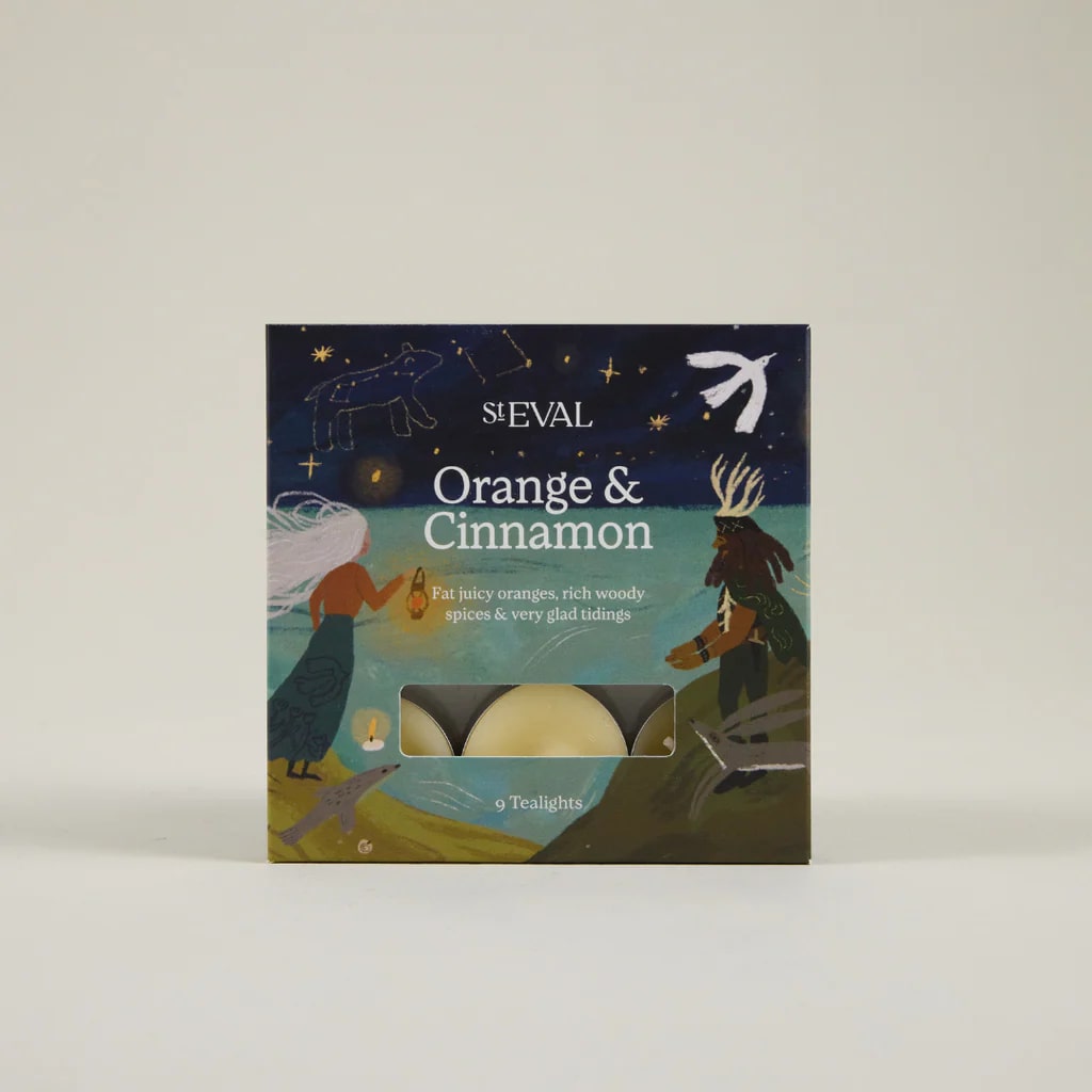 St Eval - Orange & Cinnamon Christmas Scented Tea Lights