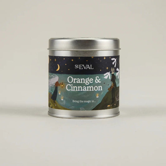 St Eval - Orange & Cinnamon Christmas Candle Tin