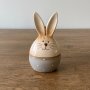 Ceramic Bunny Egg Decoration - 11cm