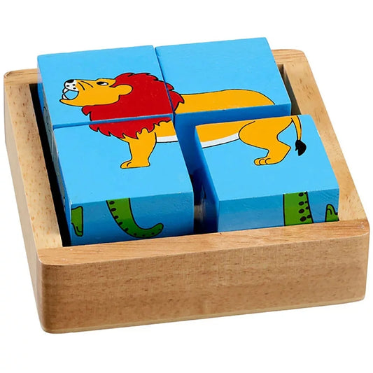 Lanka Kade - Wooden World Animal Block Puzzle