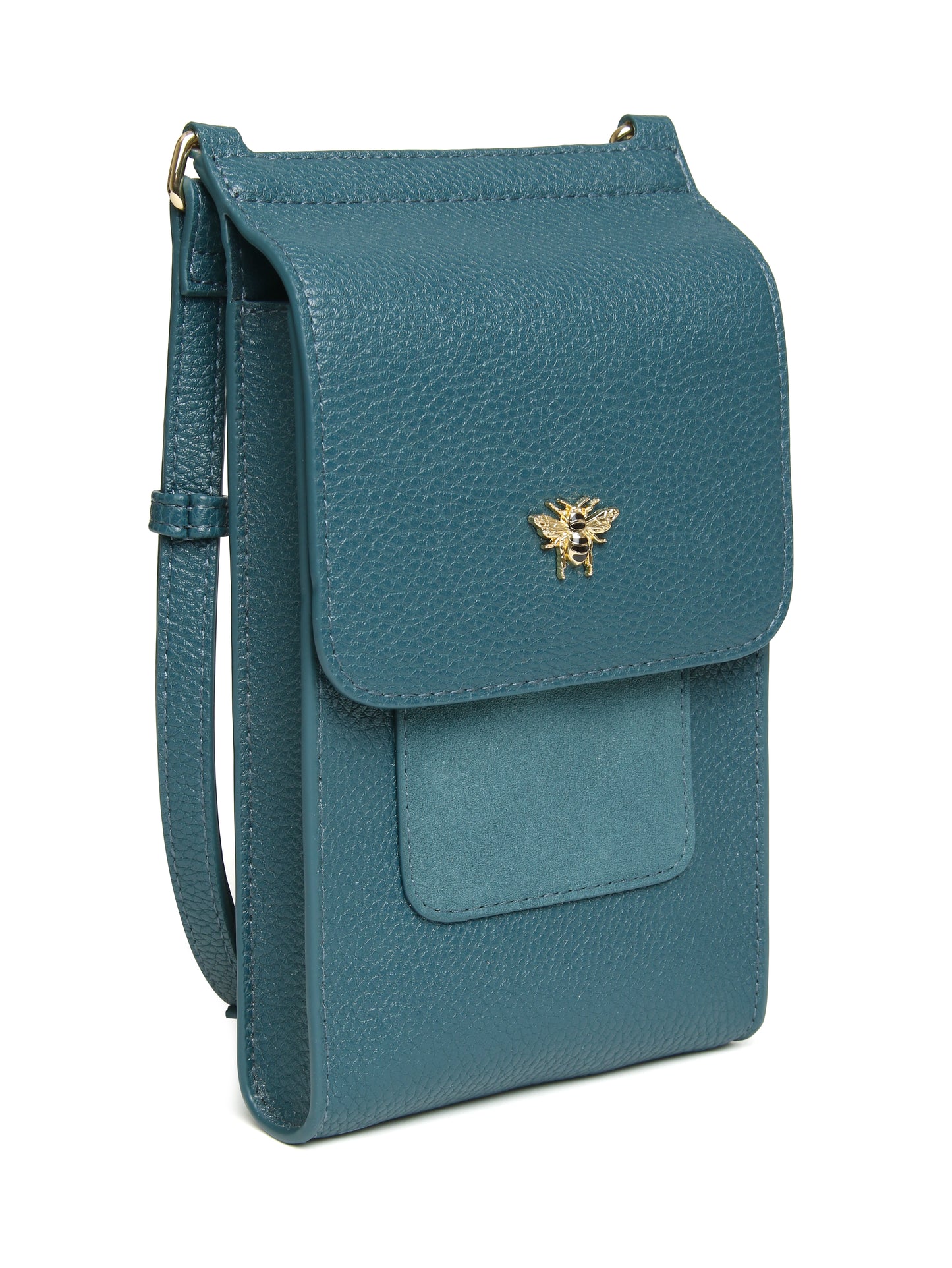 Alice Wheeler - Teal - Mini Bloomsbury Cross Body Bag