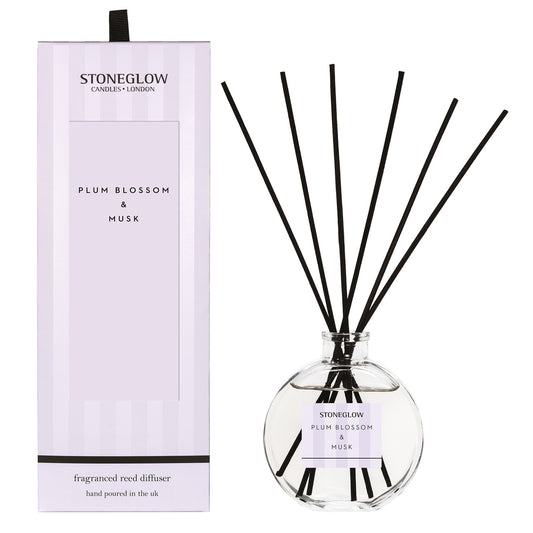 Stoneglow - Modern Classics - Plum Blossom & Musk Scented Reed Diffuser
