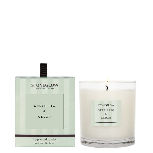 Stoneglow - Modern Classics - Green Fig & Cedar Scented Candle