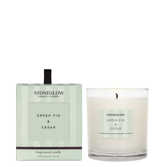 Stoneglow - Modern Classics - Green Fig & Cedar Scented Candle