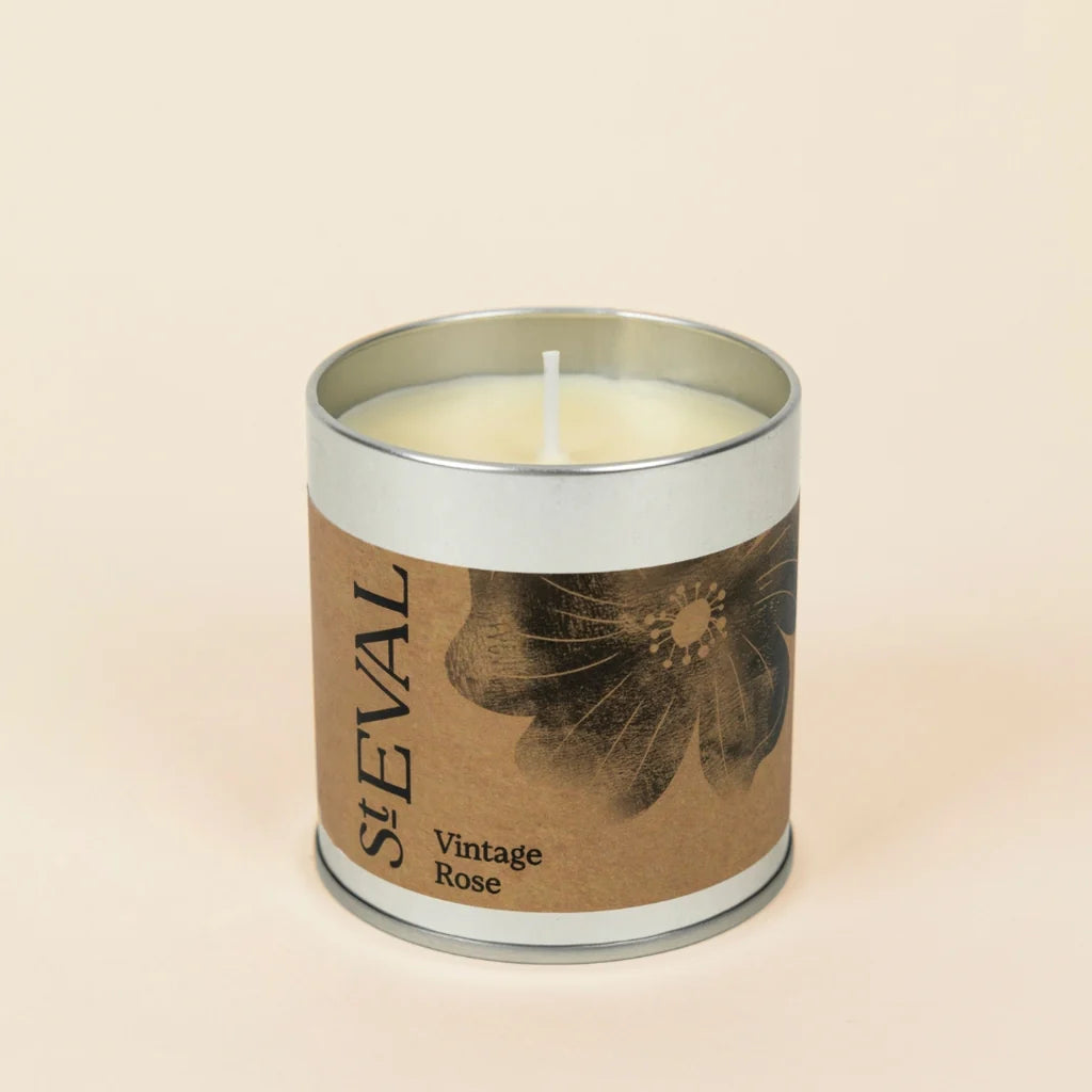 St Eval - Vintage Rose Scented Candle Tin